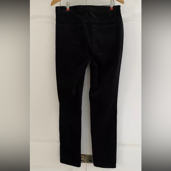 Talbots Black Straight Leg Corduroy Pants Women’s Size 4 Full Length - Picture 2 of 9